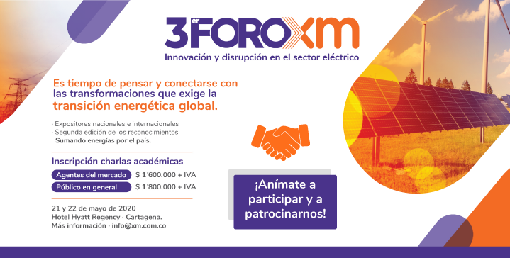 Tercer Foro XM. Innovación y disrupción en el sector eléctrico