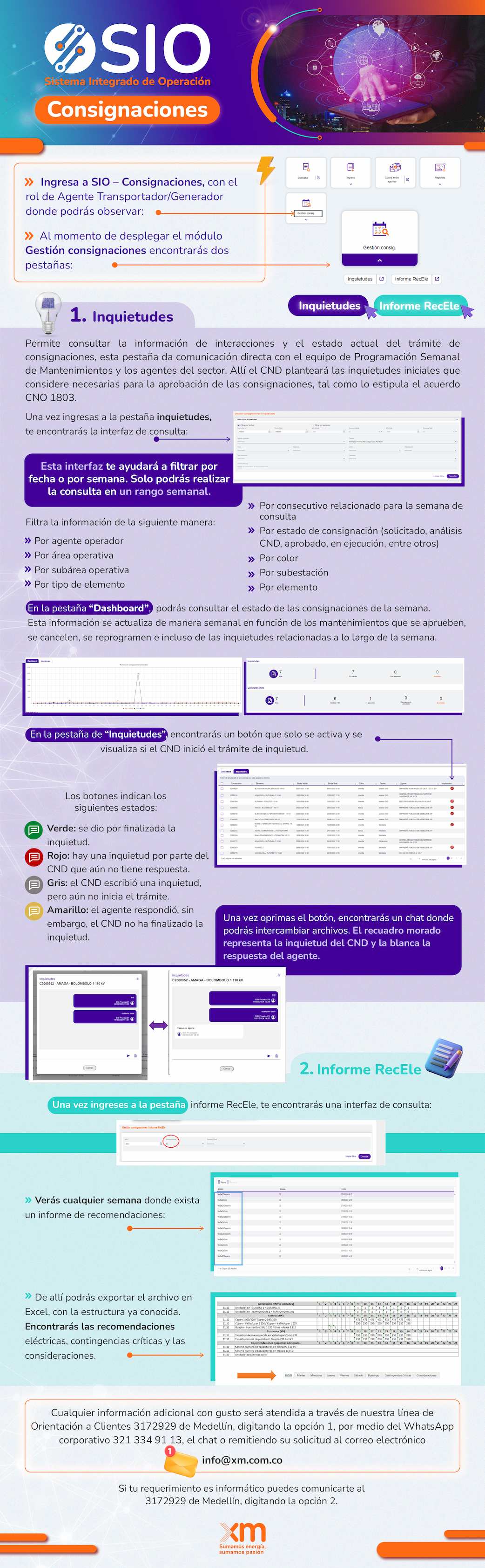 informe recele
