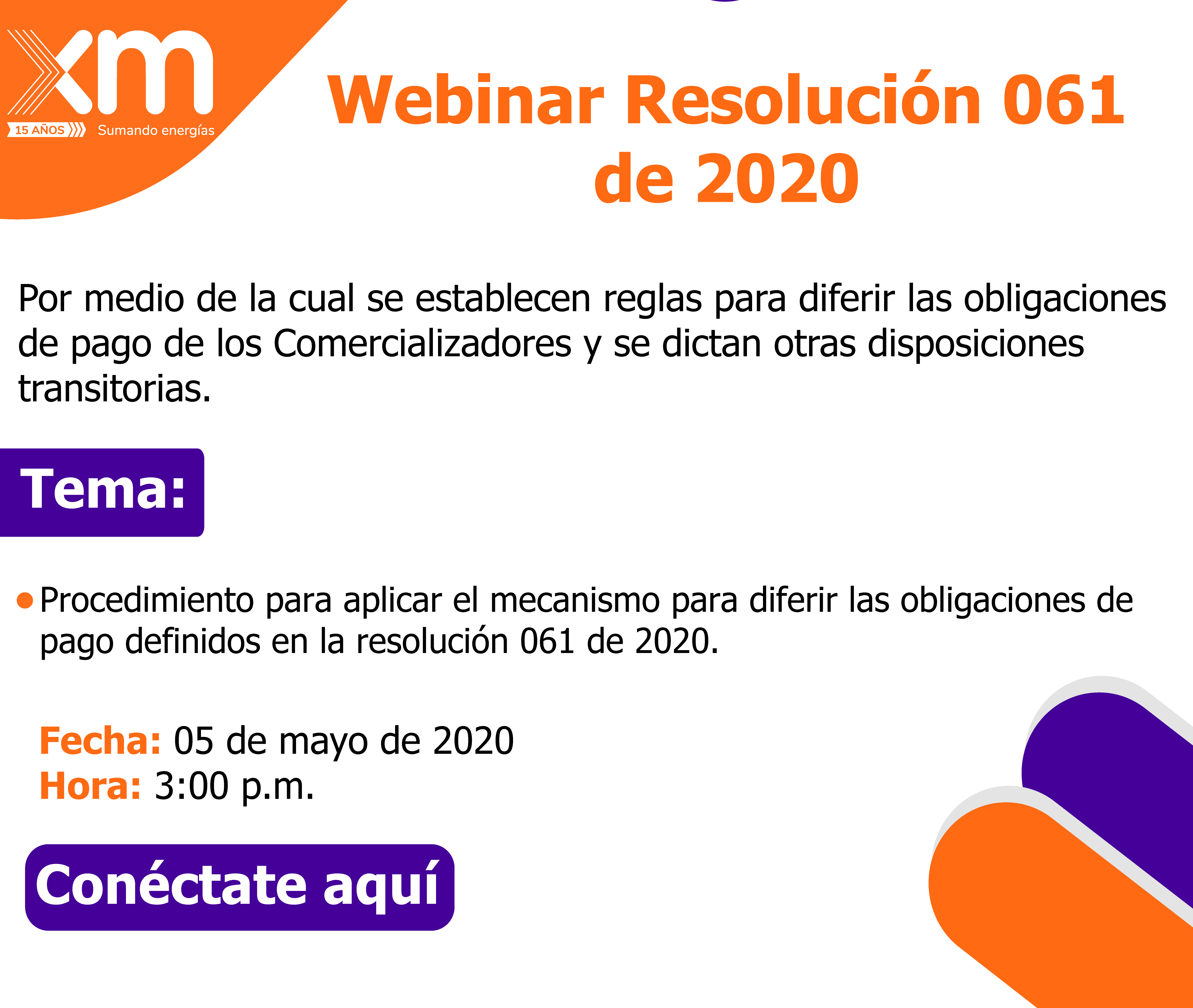 Webinar resolución