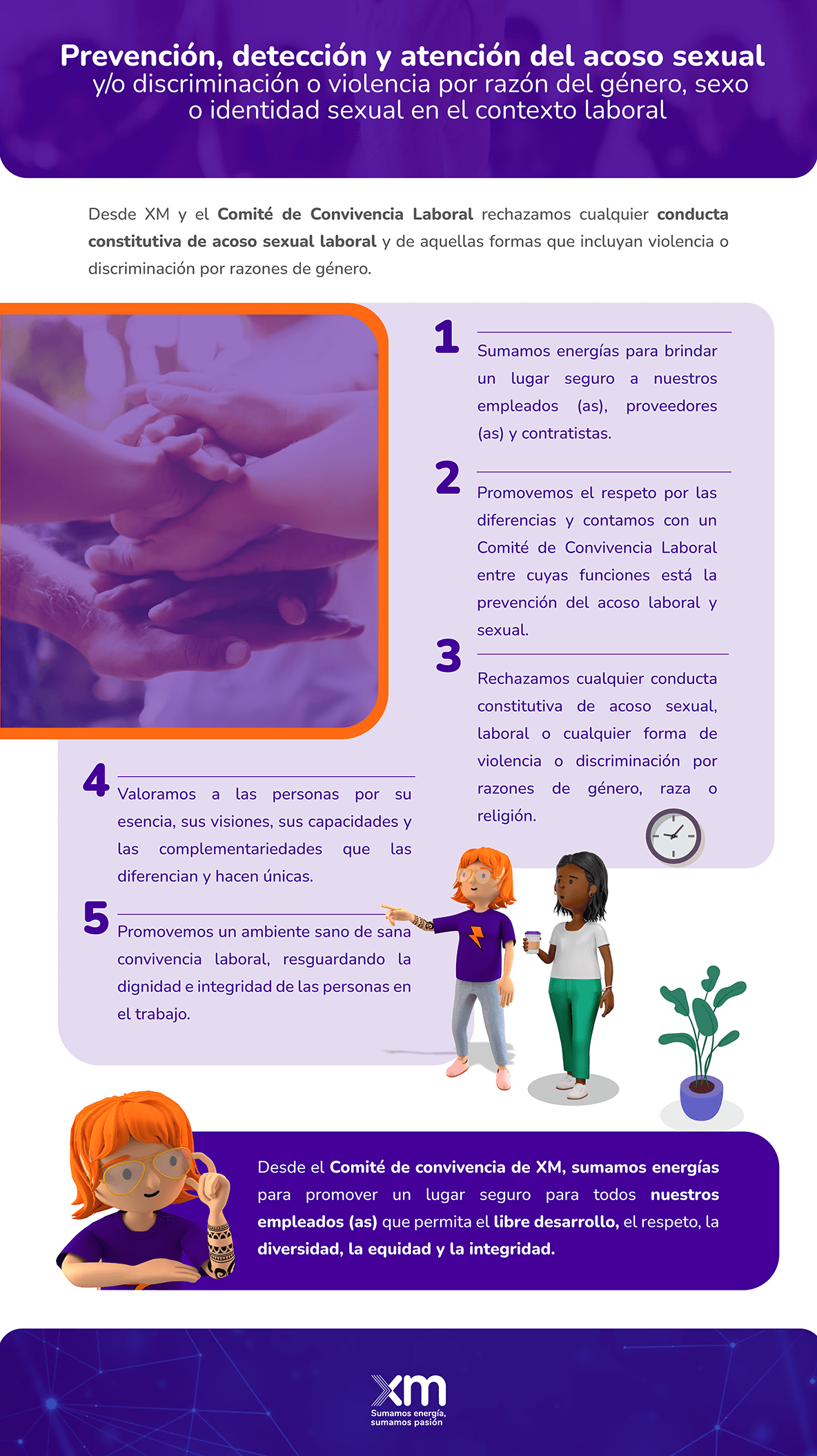 Prevención, detención y atención del acoso sexual