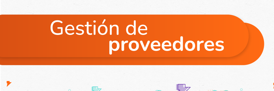 gestion de proveedores