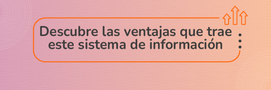 Descubre las ventajas que trae este sistema de información. 